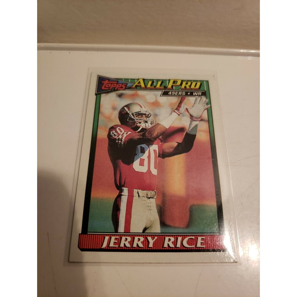 Jerry Rice 1991 Topps #81 - San Francisco 49ers - NFL